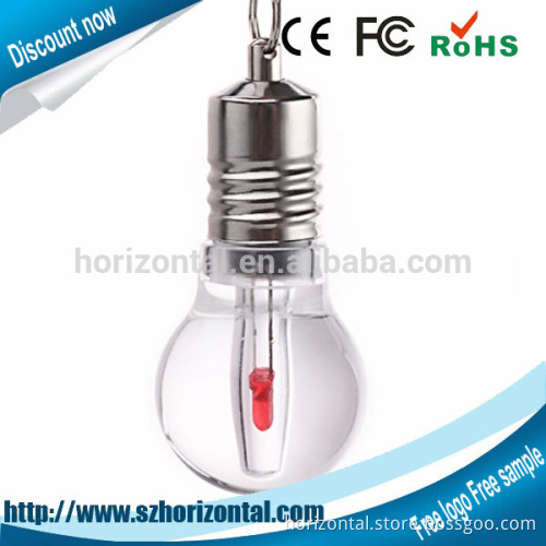 new coming HQ low cost special design light bulb usb flash drive keychain